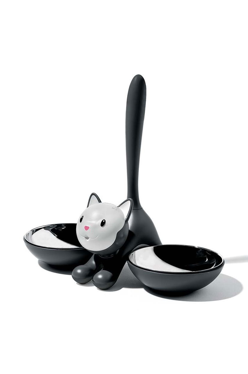 Heminredning Alessi Tigrito Pet Bowl Svart | AMMI09.B