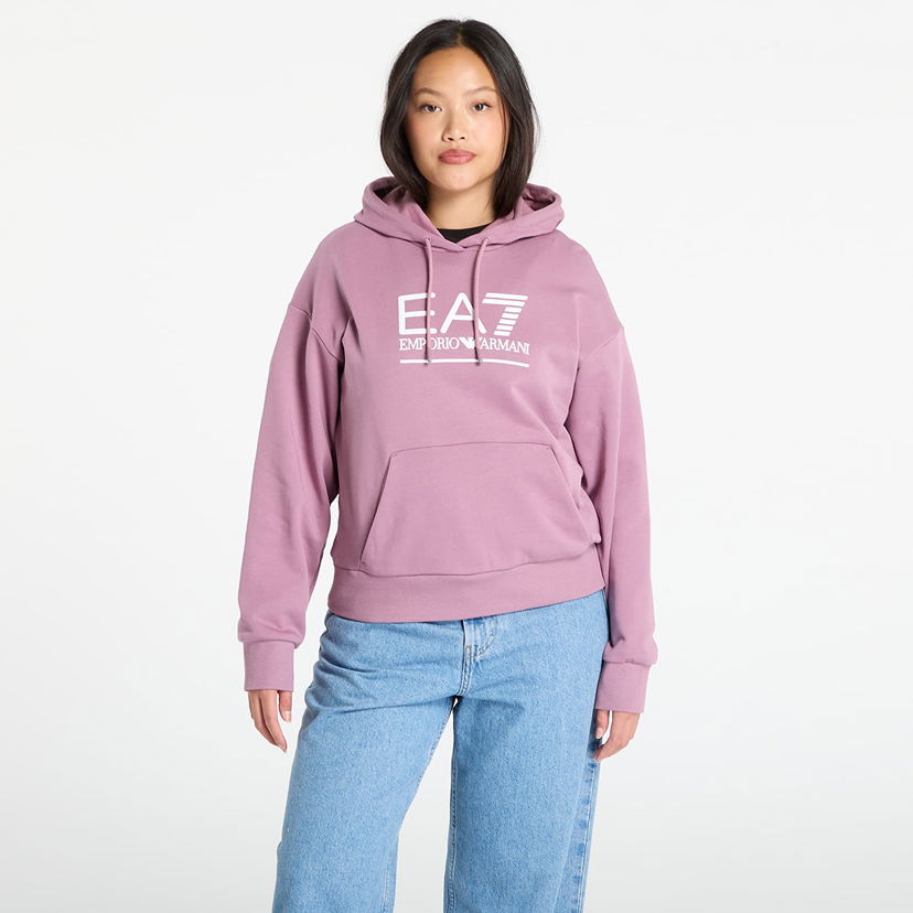 Sweatshirt Emporio Armani EA7 Emporio Armani Train Visibility Hoodie Rosa | 7W000417AF12473UA272