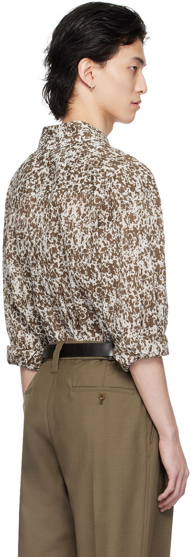 Skjorta LEMAIRE Regular Print Shirt Vit | SH1095 LF1242, 2