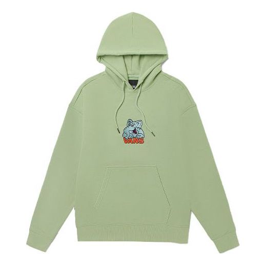 Sweatshirt Vans Vans Cartoon Pattern Loose Fit Hoodie Grön | VN0A5H9CYSJ, 0