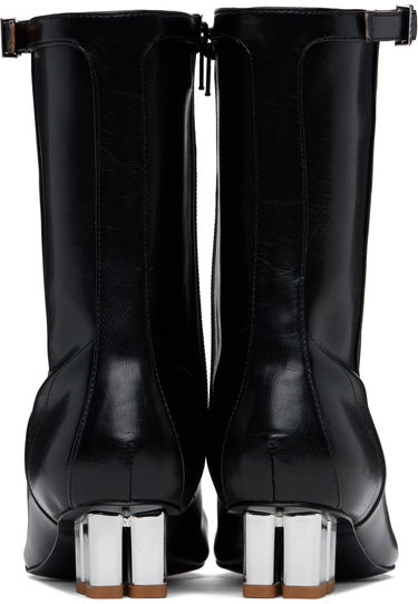 Sneakers och skor GANNI GANNI Oleatex Eyelets Lace-Up Boots Svart | S2967, 1
