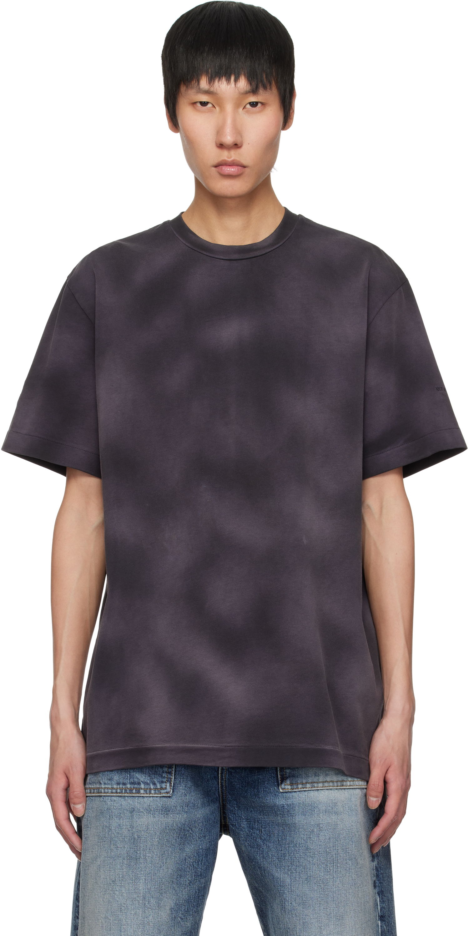 T-shirt 1017 ALYX 9SM 1017 ALYX 9SM Garment Dyed Boxy T-Shirt Purpur | AAMTS0480FA01, 0