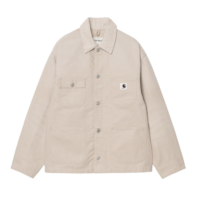 Jacka Carhartt WIP Women's OG Michigan Chore Coat Beige | I034843_8