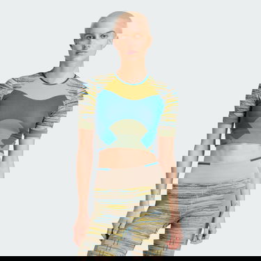 T-shirt adidas Performance adidas x Malbon Graphic Blå | IP8329, 0