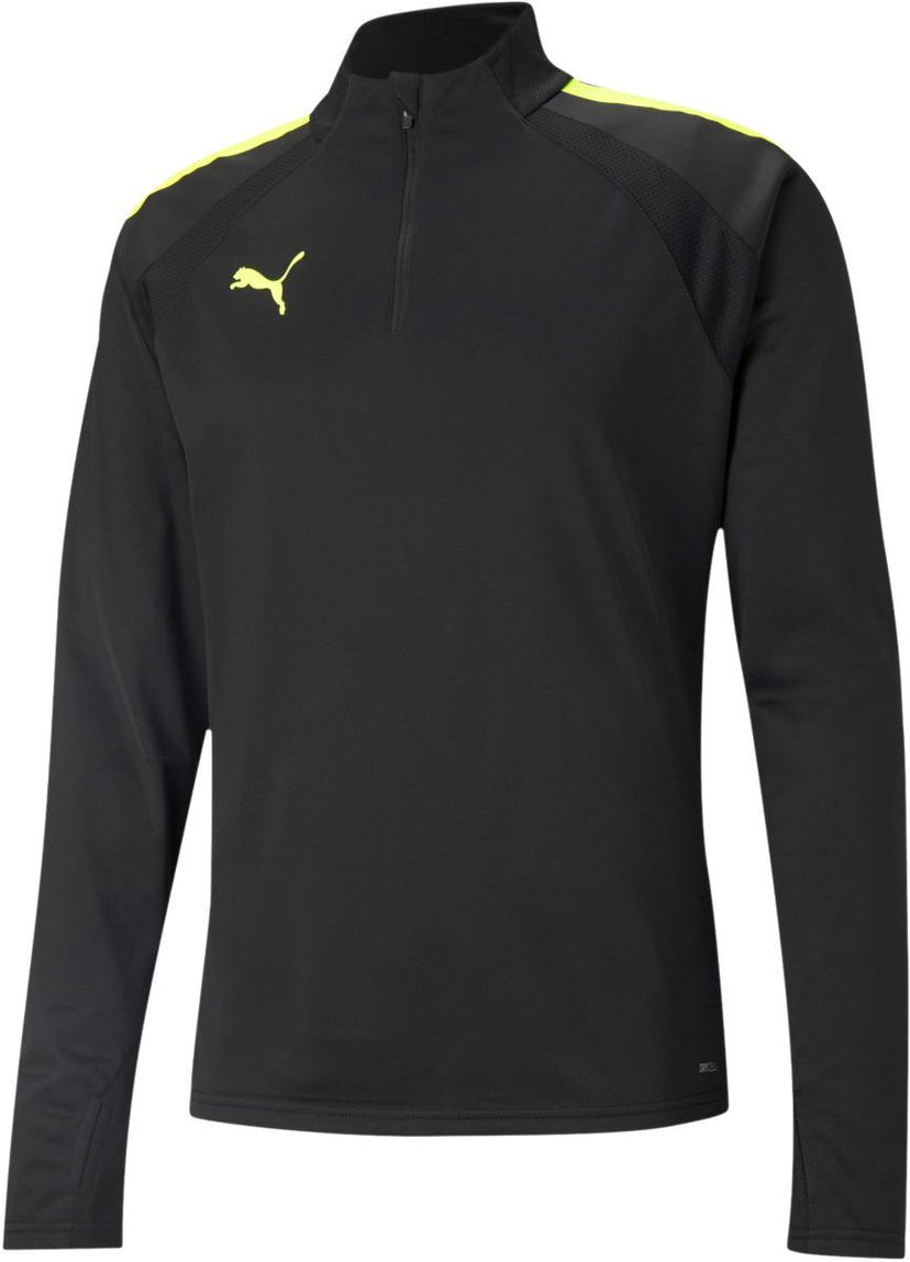 Sweatshirt Puma Teamliga 1/4 Zip Long Sleeve Top Svart | 657236-040