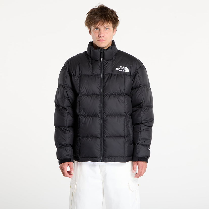 Pufferjacka The North Face Lhotse Puffer Jacket Svart | NF0A3Y23GOE1