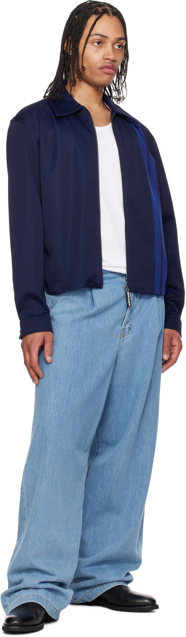 Vindjacka Palm Angels Palm Angels Suit Track Jacket Blå | PMBD086S25FAB0014645, 3