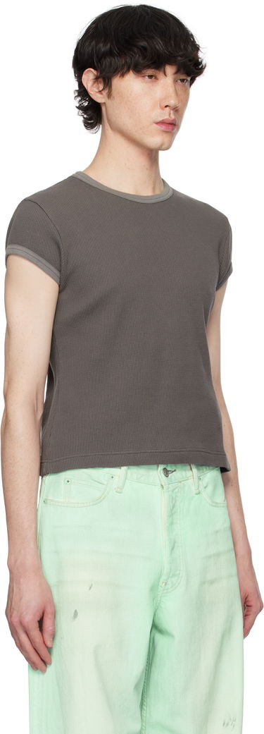 T-shirt Acne Studios Acne Studios Fitted T-Shirt Grå | CL0332-, 1