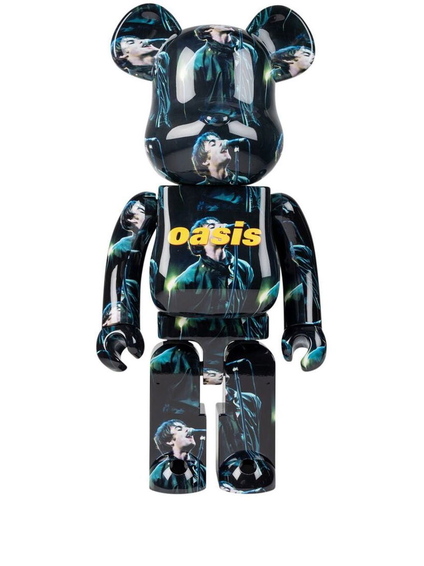 Samlarobjekt Medicom Toy Oasis Knebworth 1996 BE@RBRICK figure - Blue Svart | MEDI011119618764