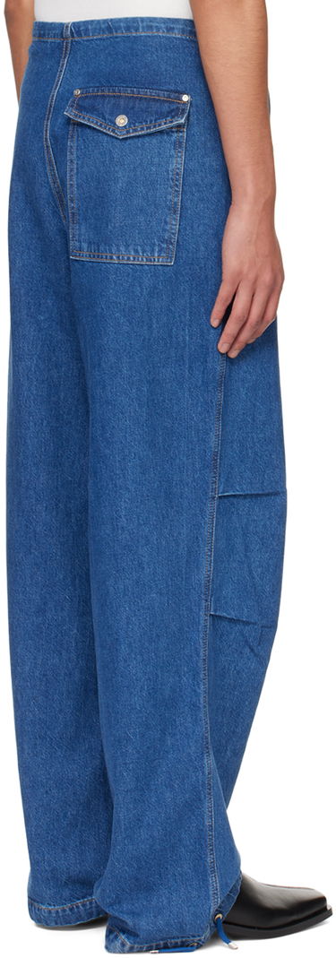 Jeans Dion Lee Relaxed Fit Drawstring Jeans Blå | C2174PS24, 2