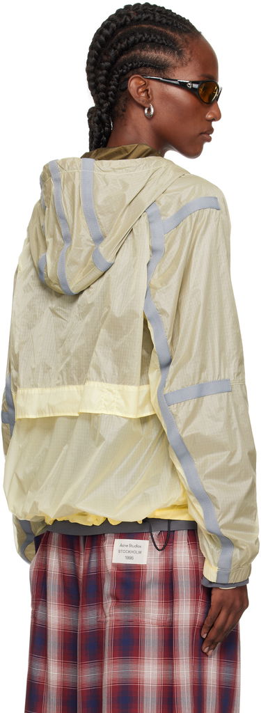 Jacka Stone Island Stone Island Ripstop Light HT Nylon Jacket Gul | K2S15 Q100008 S0163, 2