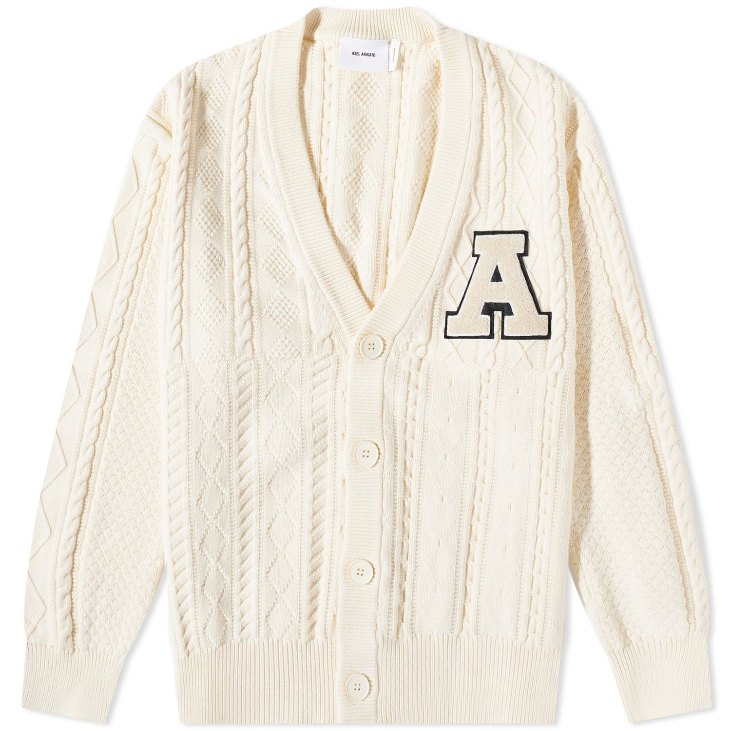 Sweater AXEL ARIGATO Alpha Cardigan Beige | A0961001, 0