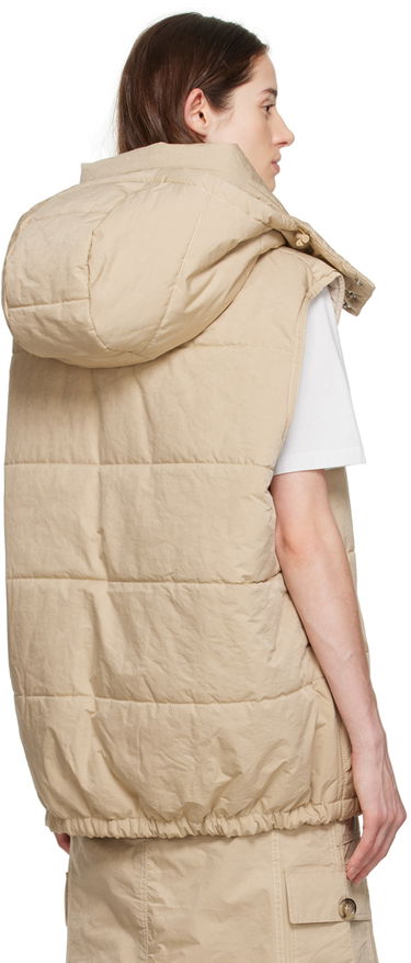 Väst Marc Jacobs Marc Jacobs Oversized Puffer Vest Beige | V207M20RE22, 2