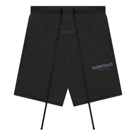 Shorts Fear of God Essentials Sweatshorts Svart | FOG-SS21-565