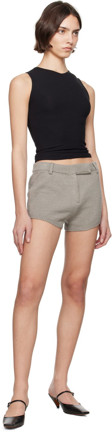 Shorts SKIMS SKIMS Soft Lounge V Neck Tank Top Svart | SL-TNK-7651W, 3