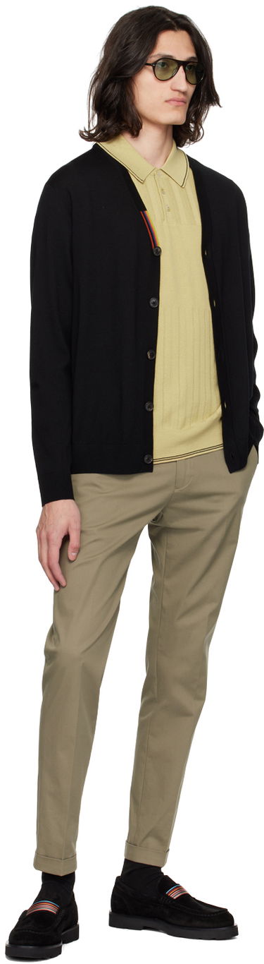 Polotröja Paul Smith Paul Smith Striped Knit Polo Grön | M1R-635Y-M02312-34, 3