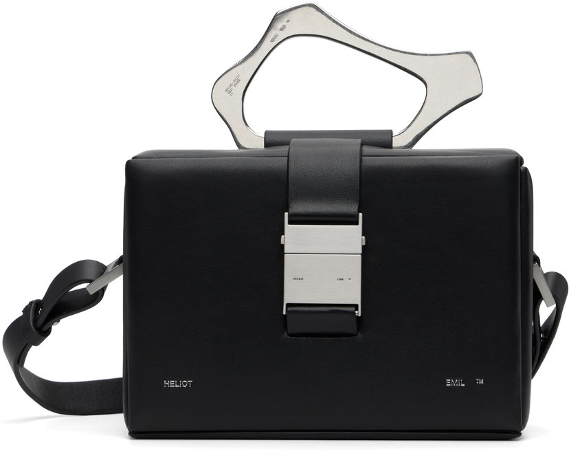 Axelväska HELIOT EMIL HELIOT EMIL Solely Box Bag Svart | PREAW25_15_41_BLK01_CO