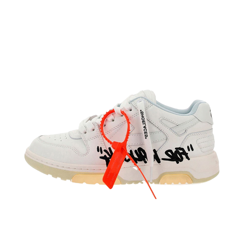 Sneakers och skor Off-White Out Of Office Low "For Walking" White Black W Vit | OWIA259R21LEA0020110