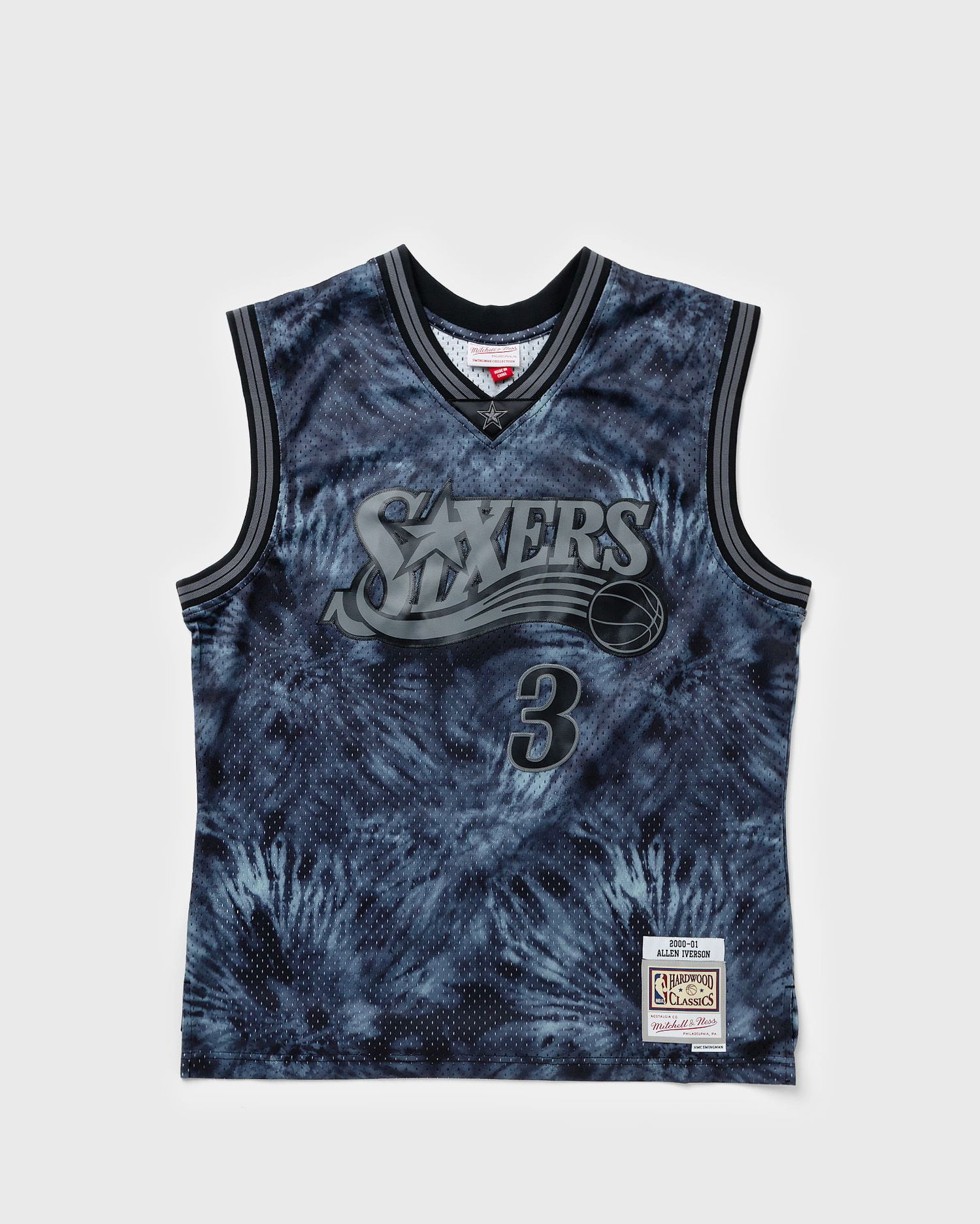 Jersey Mitchell & Ness NBA Swingman Jersey Philadelphia 76ers 2000-01 ALLEN IVERSON #3 Mörkblå | SMJY4367-P7600AIVPTBK, 0