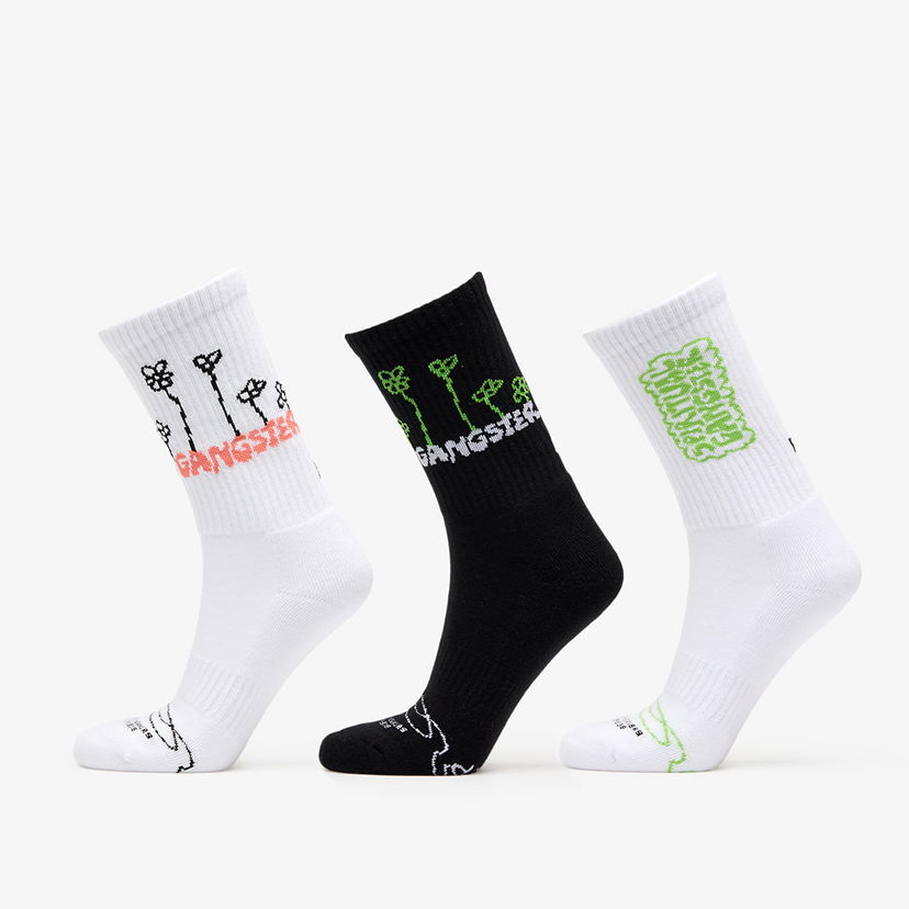Strumpor Footshop Gangster 3-Pack Socks Flerfärgad | FTSHP_394