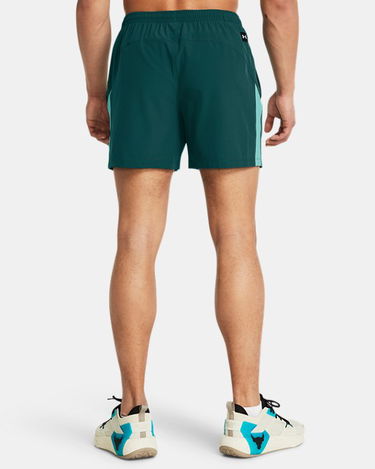 Shorts Under Armour Project Rock Ultimate Trainingsshorts für Herren Hydro Teal / Radial Turquoise Grön | 1384217-449, 1