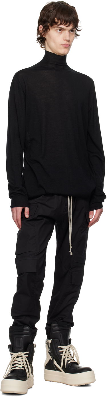 Sneakers och skor Rick Owens Rick Owens Hollywood Mega Bumper Geobasket Svart | RU01E5868 LCO, 4