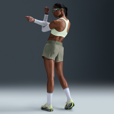 Shorts Nike One Dri-FIT Mid-Rise Running Shorts with Liner Grön | HJ2195-386, 4