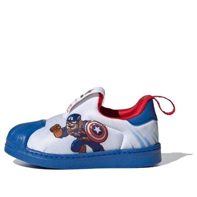 Sneakers och skor adidas Originals Marvel x Superstar 360 'Captain America' Vit | FX4882