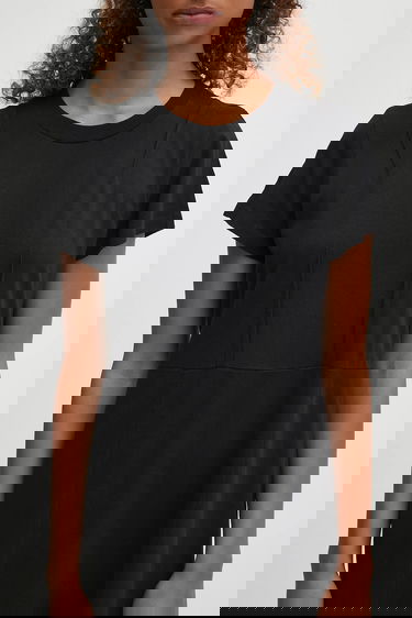 Klä Maison Margiela MM6 Maison Margiela Midi Dress Svart | S52DD0068.M20050.900, 3