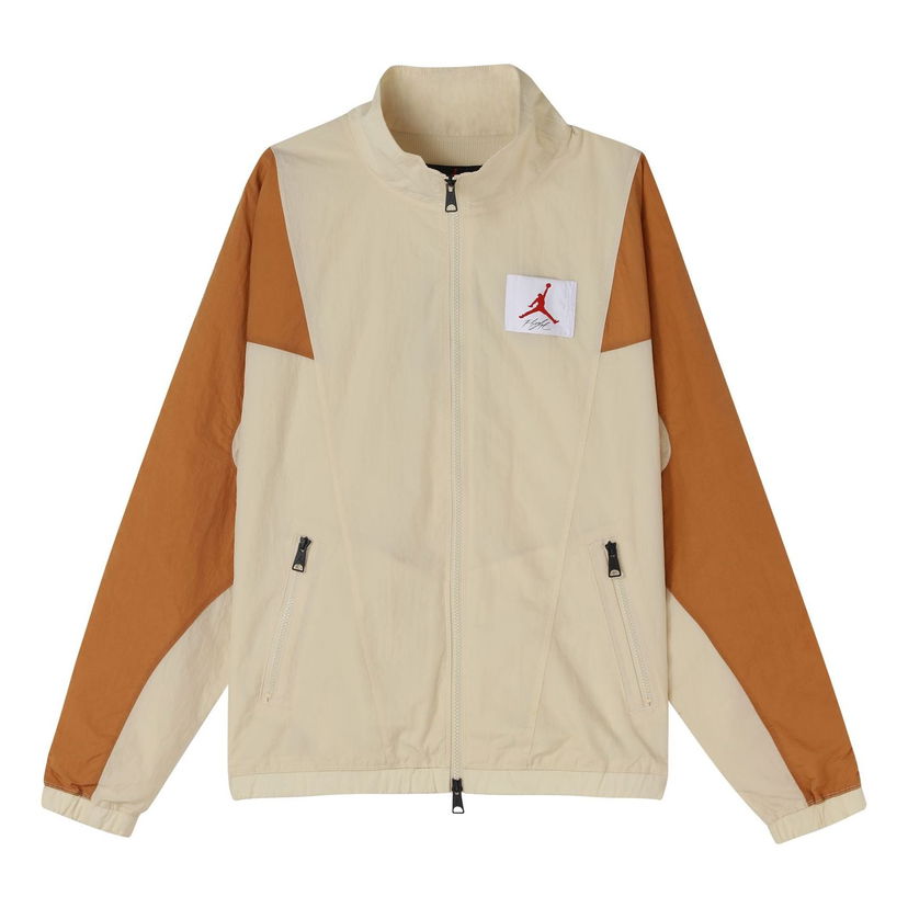 Vindjacka Jordan Jordan Flight Stitched Casual Jacket Beige | CV3151-275
