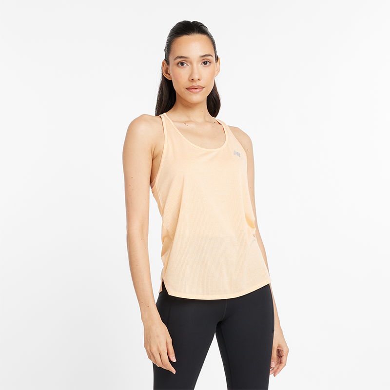 Linne New Balance NB Tank Top Orange | Dámske tričko New Balance WT41250PRE – oranžová