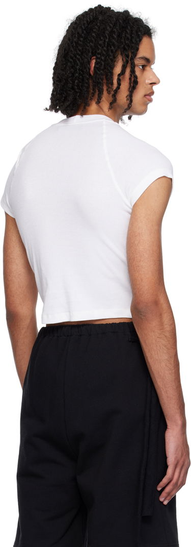 T-shirt Ottolinger Ottolinger Deconstructed T-Shirt Vit | 407204, 2