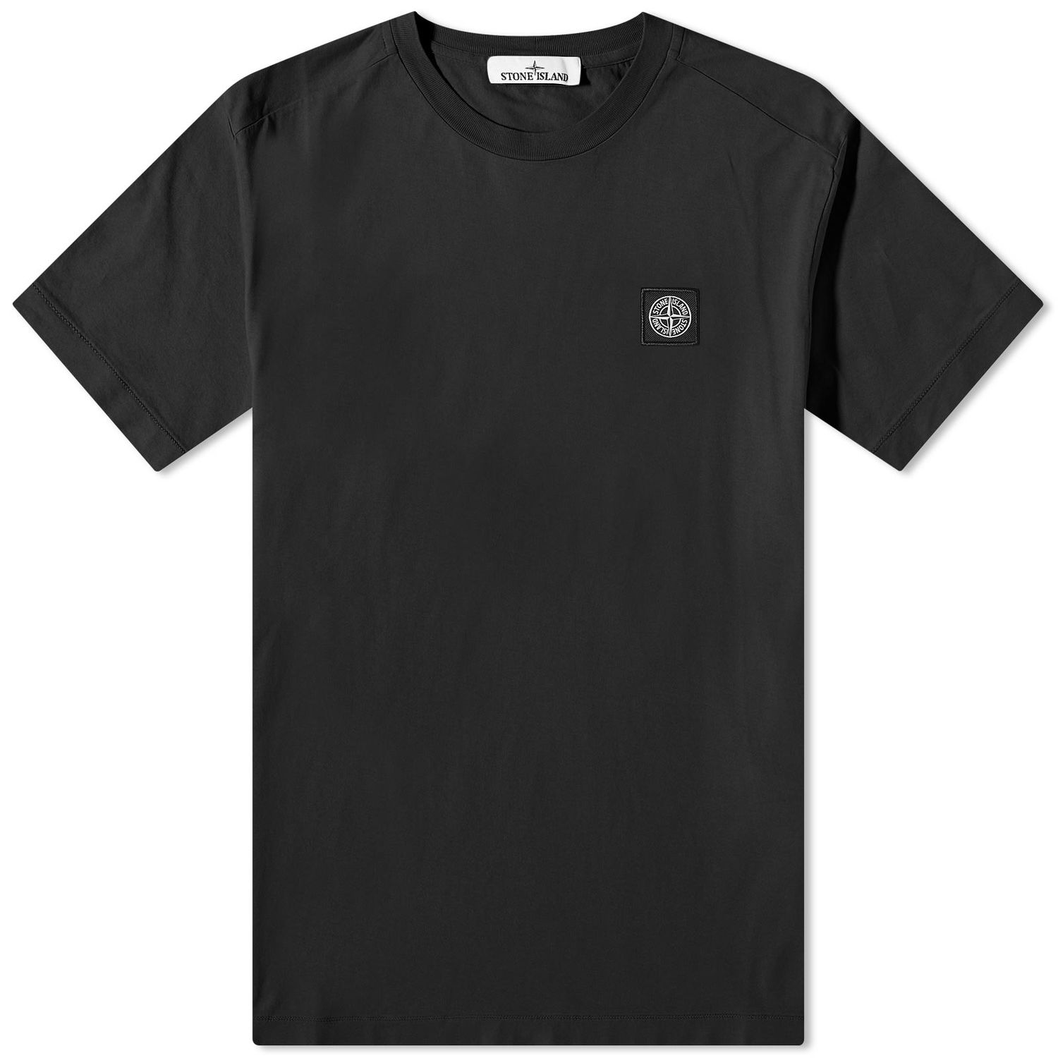 T-shirt Stone Island Patch Tee Svart | 101524113-A0029, 0