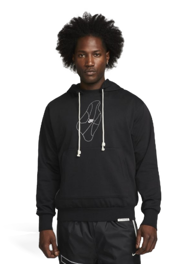 Sweatshirt Nike Dri-FIT Standard Issue Pullover Basketball Hoodie Svart | DQ6103-010