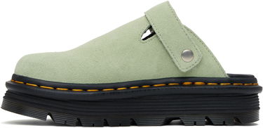 Sneakers och skor Dr. Martens Zebzag Suede Slingback Platform Slip-On Loafers Grön | 31937300, 2