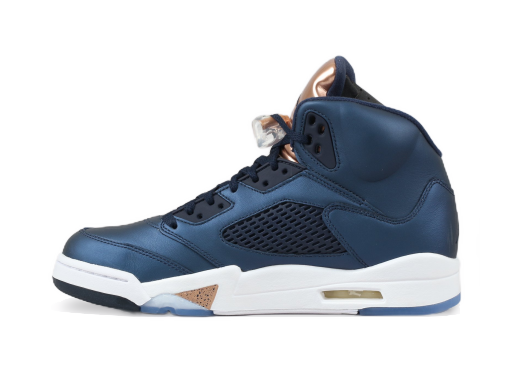 Sneakers och skor Jordan Air Jordan 5 Retro "Bronze" Mörkblå | 136027-416