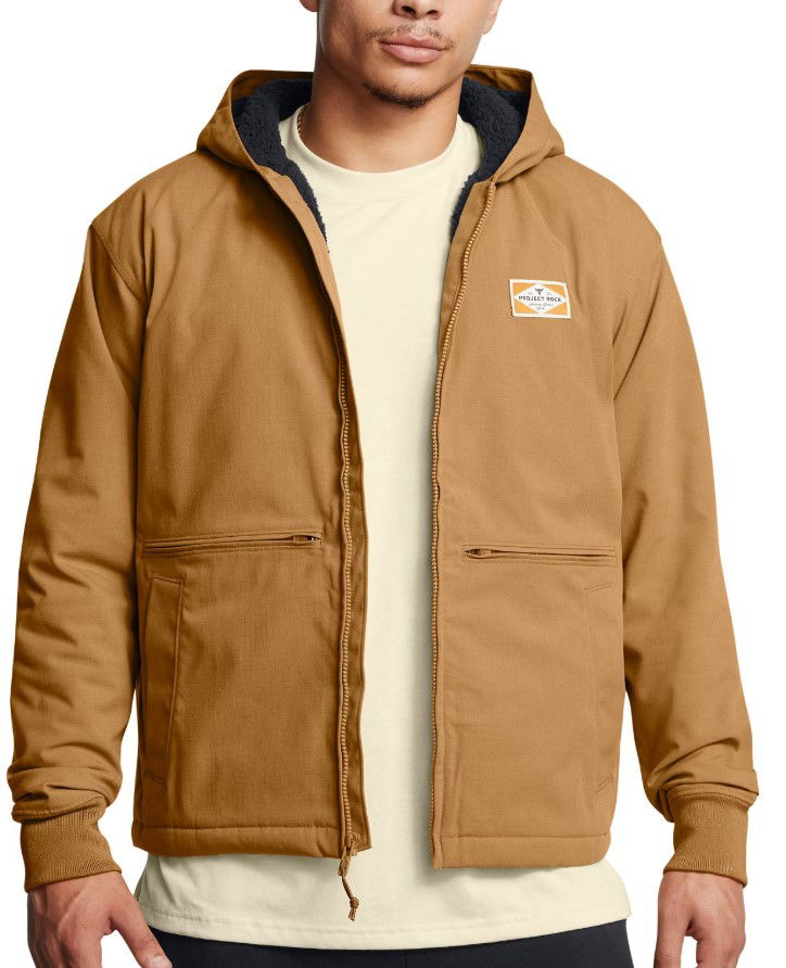 Jacka Under Armour Project Rock Work Jacket Brun | 1386904-707