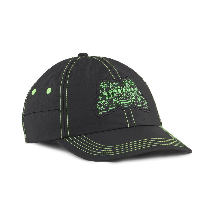 Keps Puma RIPNDIP Dad Cap with Neon Green Details Flerfärgad | 026595_01