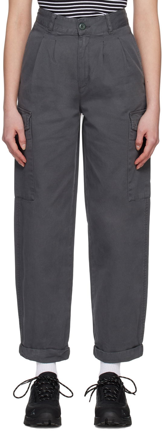 Cargo byxor Carhartt WIP Collins Relaxed Fit Cargo Pants Grå | I029789