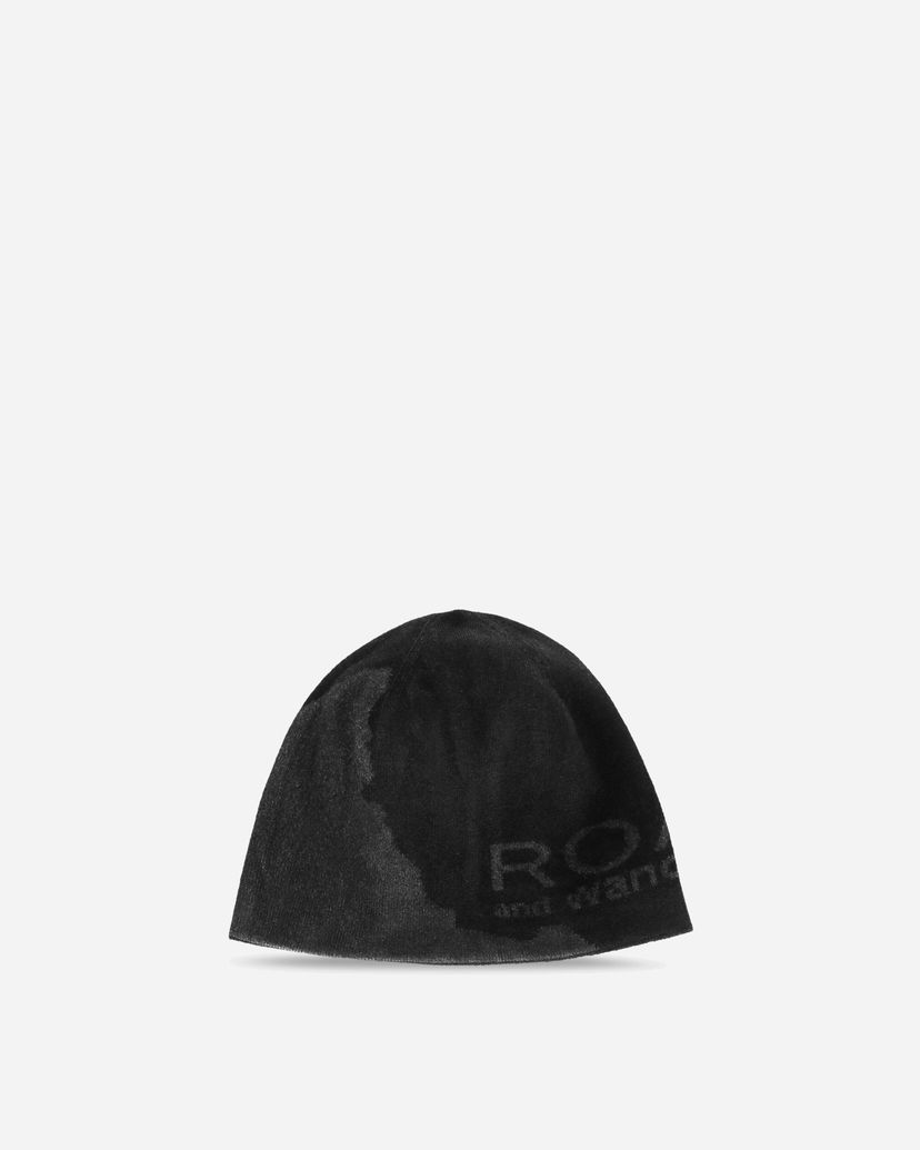 Mössa ROA Logo Cotton Beanie Svart | OBMW203YA03 BLK0001