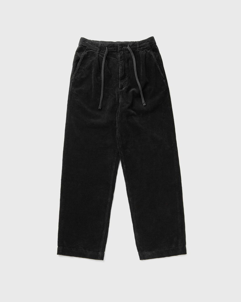 Byxor Polo by Ralph Lauren Pleated Corduroy Pants Svart | 710944489010