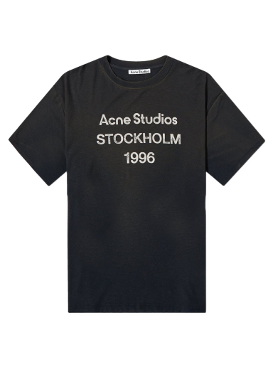 T-shirt Acne Studios Exford 1996 Tee Svart | CL0196-BM0