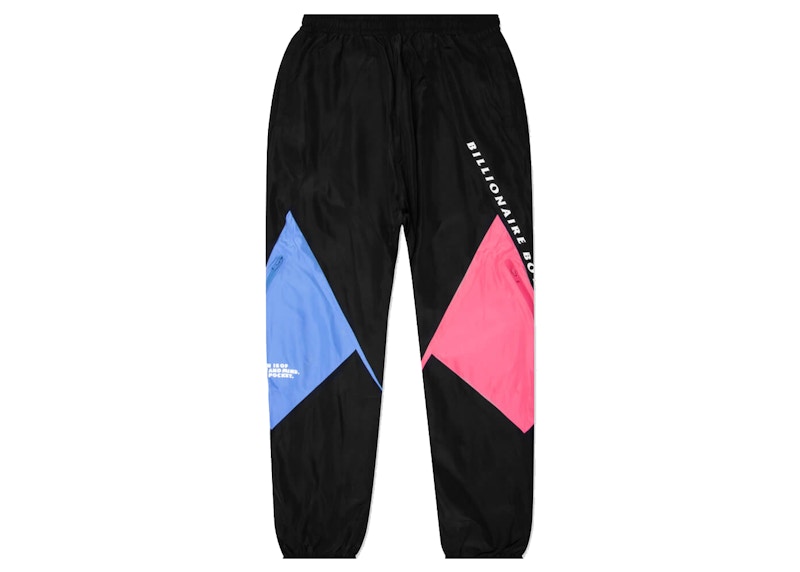 Träningsbyxor BILLIONAIRE BOYS CLUB Billionaire Boys Club Colorblock Track Pants Svart | 8118106BLK