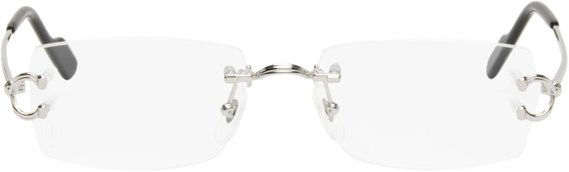 Solglasögon Cartier Cartier Décor C Classique Rimless Glasses Metallisk | CT0563O-002
