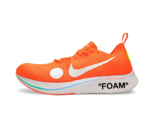 Sneakers och skor Nike Off-White x Zoom Fly Mercurial Flyknit "Total Orange" Orange | AO2115-800