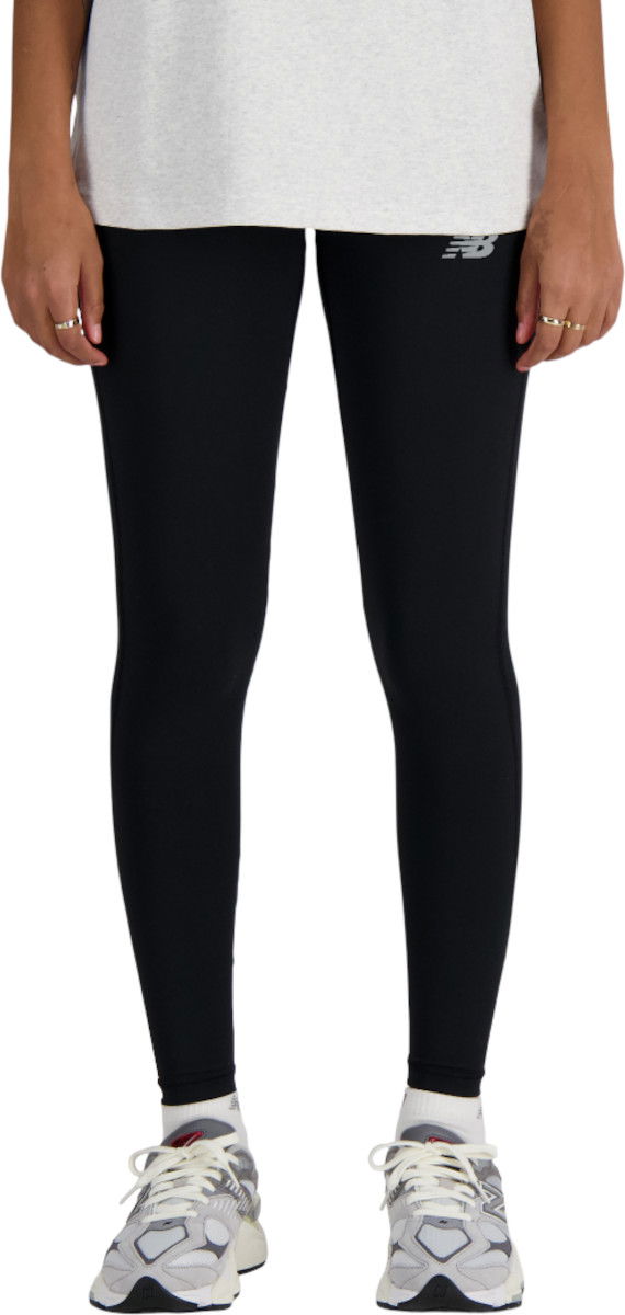 Damasker New Balance Sleek High Rise Legging 27" Svart | wp41237-bk