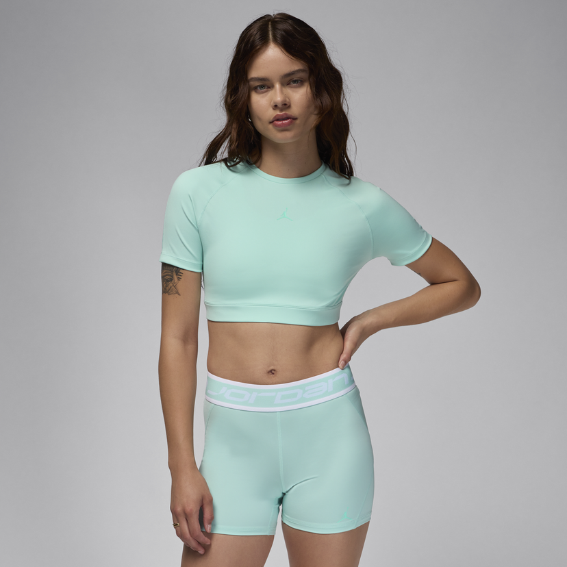 Crop top Jordan Jordan Sport Bodycon Grön | FV6927-368