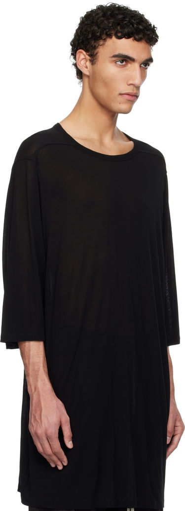 T-shirt Rick Owens Rick Owens Hollywood Jumbo Short Sleeve T-Shirt Svart | RU01E5274 JS, 1