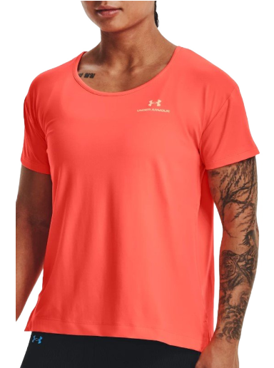 T-shirt Under Armour Rush Energy Core Tee Orange | 1365683-877