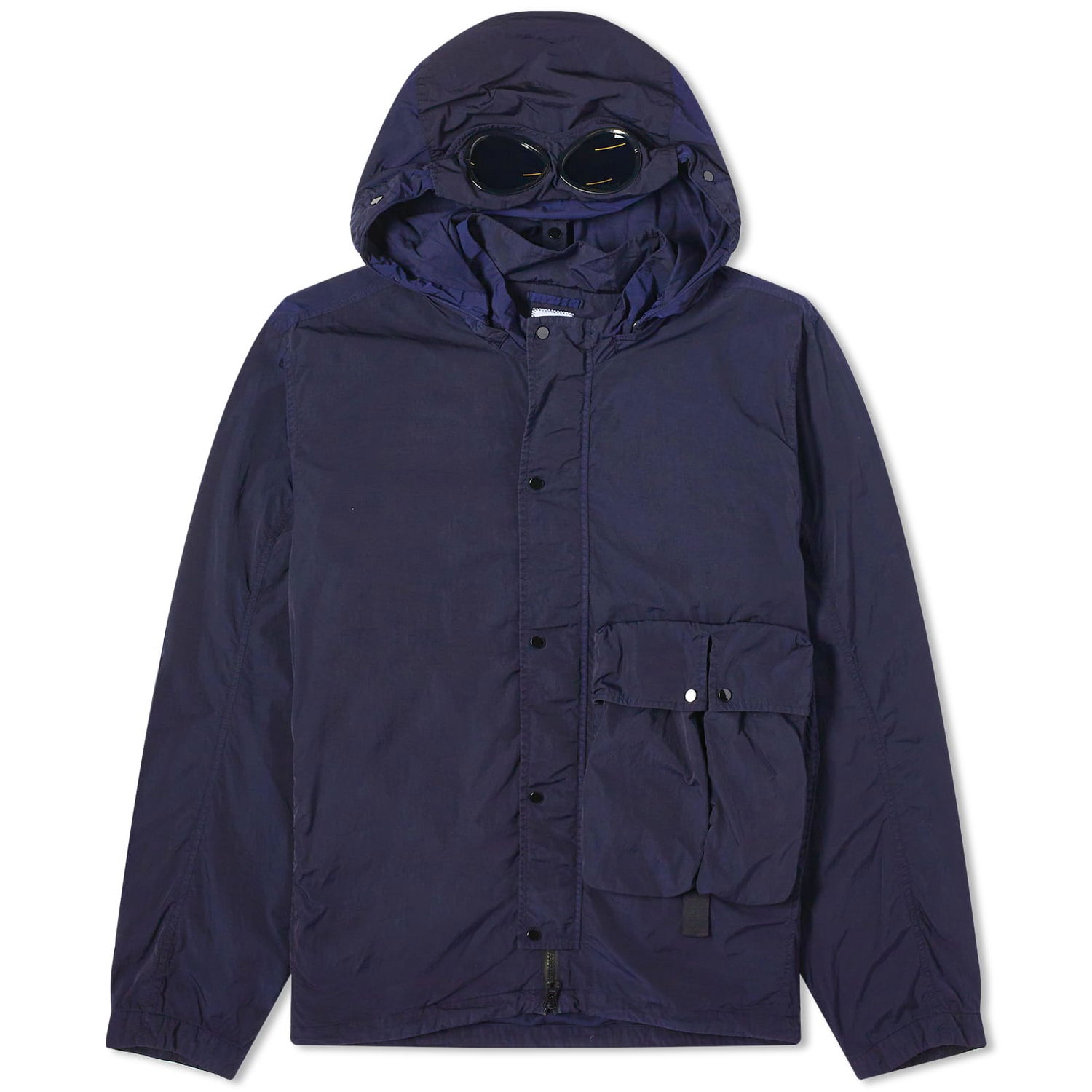 Jacka C.P. Company Chrome-R Goggle Overshirt Mörkblå | 15CMOS029A-005904G-888, 0